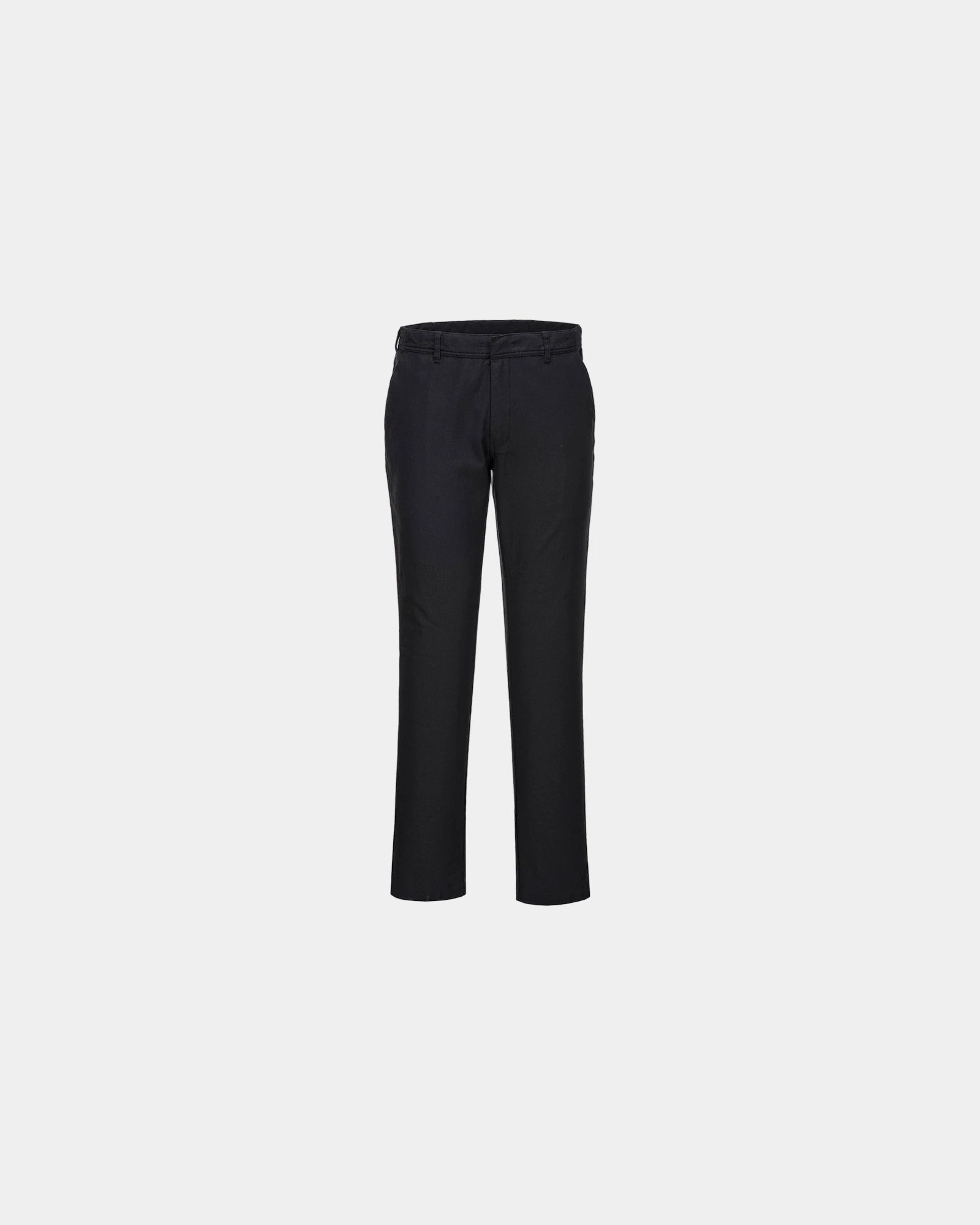 Chino broek stretch katoen slim fit om te personaliseren - Zwart-Hemelsblauw